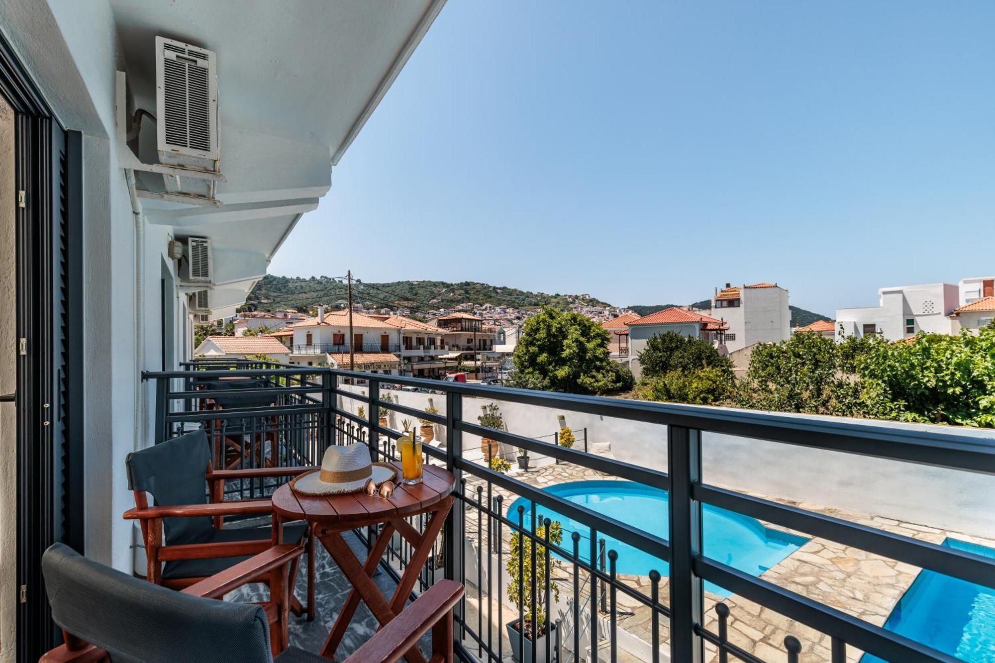Amalia Hotel Skopelos Oda fotoğraf