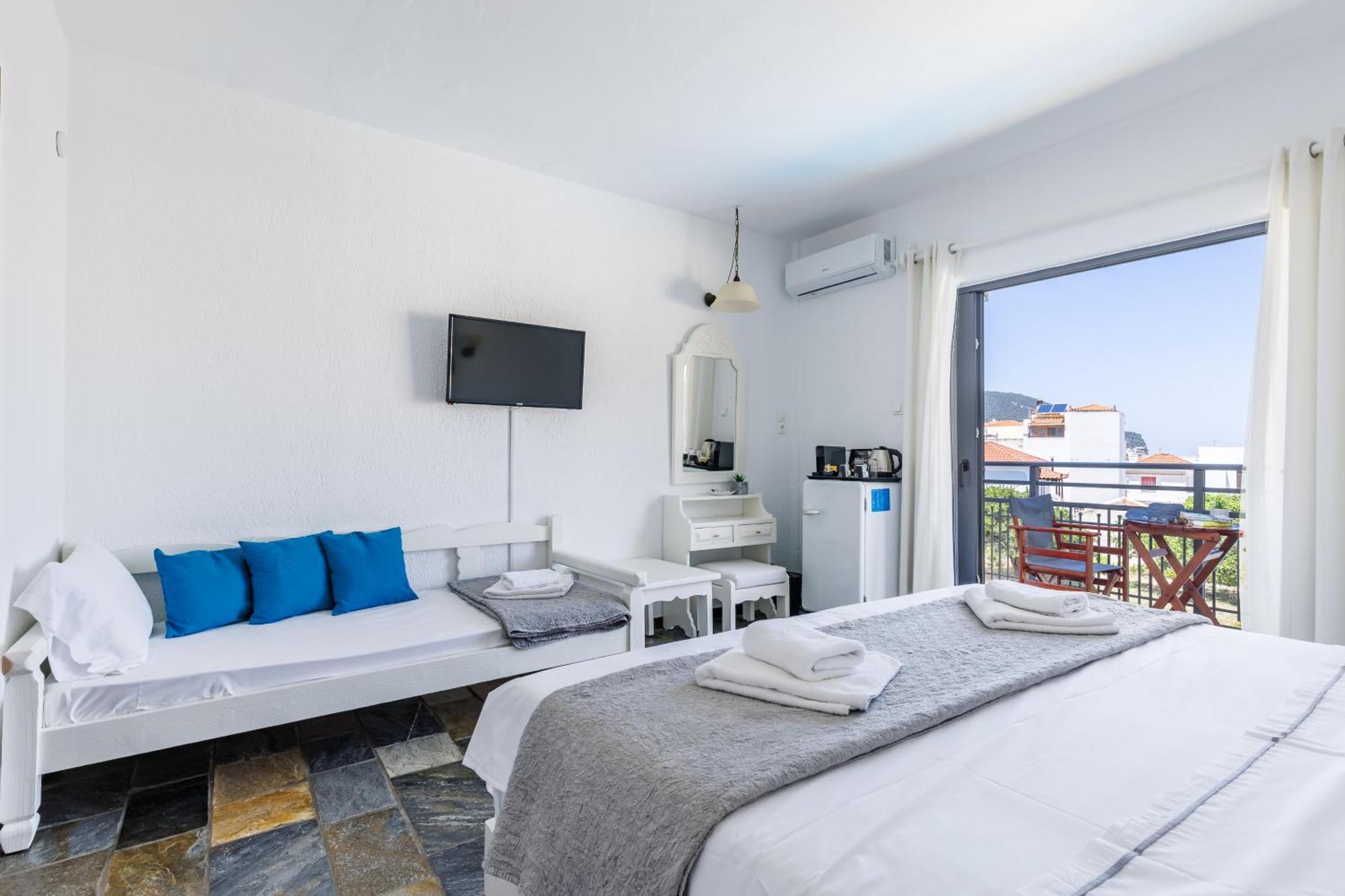 Amalia Hotel Skopelos Oda fotoğraf